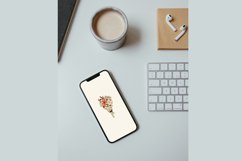 minimalist plant instagram template