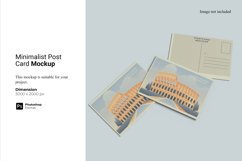 Minimalist Post Card Mockup Product Image 1