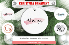 Minimalist Romance Ornament Product Image 1