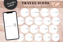 minimalist travel instagram highlight covers