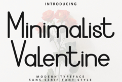 Minimalist Valentine Product Image 1
