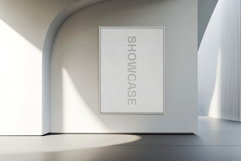 Minimalist White Frame Mockup Product Image 3