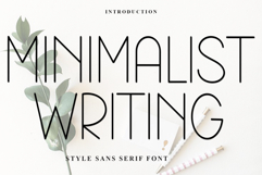 Minimalist Writing Product Image 1
