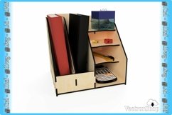 Small desktop organizer for cnc laser cutting/ Home storage Product Image 2