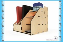 Small desktop organizer for cnc laser cutting/ Home storage Product Image 3