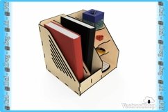 Small desktop organizer for cnc laser cutting/ Home storage Product Image 1