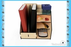 Small desktop organizer for cnc laser cutting/ Home storage Product Image 4