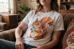 Cyber-Cabin Gamer Sublimation Product Image 3