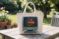 Cyber-Cabin Gamer Sublimation Product Image 4