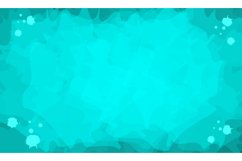 Mint watercolor template design background Product Image 1