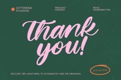 Mintac Bold Handwritten Font Product Image 20