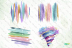 Miraculous Pastel Brushstroke Clipart Product Image 1