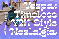 Mirage Virtual - Y2k Display Font Product Image 17