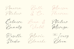 Mirevielle Elegant Branding Script Product Image 6