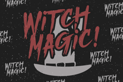 Miroter a Horror Brush Display Font Product Image 7