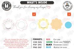 Affirmation Mirror Frame Laser Cut | Kind Quotes SVG | CNC Product Image 2