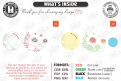 Affirmation Mirror Frames Laser Cut Bundle | Kind Quotes SVG Product Image 13