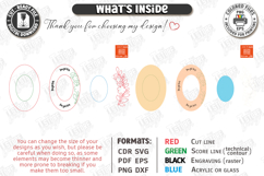 Affirmation Mirror Frame Laser Cut | Kind Quotes SVG | CNC Product Image 2