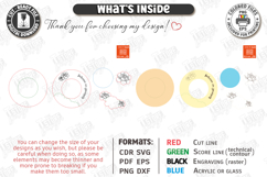 Affirmation Mirror Frames Laser Cut Bundle | Kind Quotes SVG Product Image 7