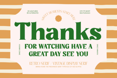 Misago Sweet - Retro Serif Vintage Display Font Product Image 20