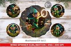 Wind Spinner Mischievous Elf Product Image 1