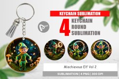 Keychain Mischievous Elf Product Image 1
