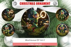 Christmas Ornaments Mischievous Elf Product Image 1