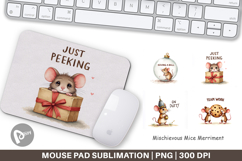 Mice Merriment Mouse Pad Product Image 1