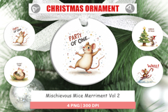 Mice Merriment Ornament Product Image 1