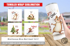 Mice Merriment Tumbler Product Image 1
