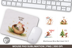 Mice Merriment Mouse Pad Product Image 1