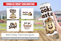 Misfit Holiday Treats Tumbler Product Image 1