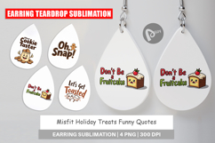 Misfit Holiday Treats Earring Product Image 1