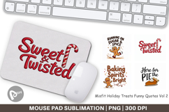 Misfit Holiday Treats Mouse Pad Product Image 1