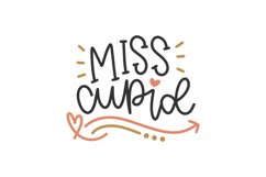 Miss Cupid SVG Cut File Product Image 1