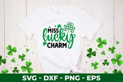 Miss Lucky Charm SVG Product Image 1