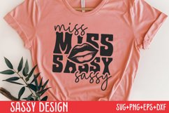 Miss sassy SVG Product Image 1