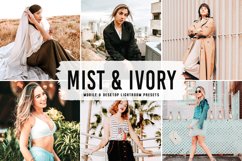 Mist &amp; Ivory Mobile &amp; Desktop Lightroom Presets Product Image 1