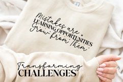 Mistakes are Learning Opportunities Grow from Them Sleeve Product Image 2