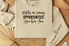 Mistakes are Learning Opportunities Grow from Them Sleeve Product Image 2