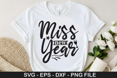 Mister New Year SVG - Happy New Year Design Product Image 1