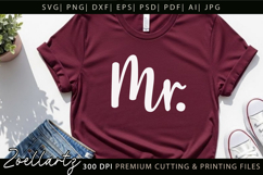 Family Love SVG MR Valentine Mister Dad Husband T-shirt Mug Product Image 3