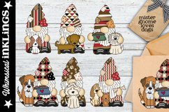 Mister Gnome Loves Dogs Sublimation Clipart Product Image 1