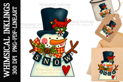 Mister Snow Sublimation Clipart Product Image 1