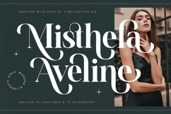 Misthefa Aveline - Modern Alternate Serif Product Image 1