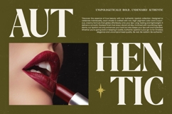 Mistical Spring - Bold Tall Serif Display Font Product Image 2