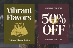 Mistical Spring - Bold Tall Serif Display Font Product Image 4