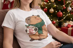 Mistletoe Side-Eye Sarcastic Pets Sublimation Product Image 3