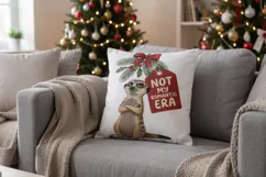 Mistletoe Side-Eye Sarcastic Pets Sublimation Product Image 6