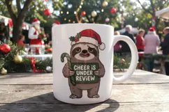 Mistletoe Side-Eye Sarcastic Pets Sublimation Product Image 9